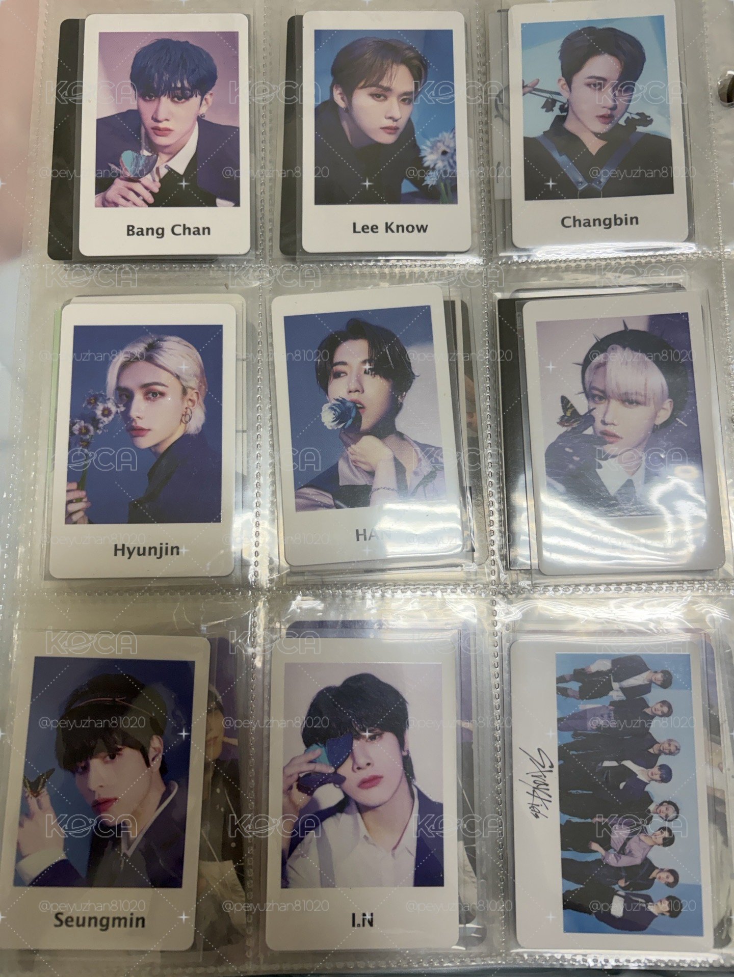 SKZ 2nd 世巡 周邊卡 日本場周 小卡組