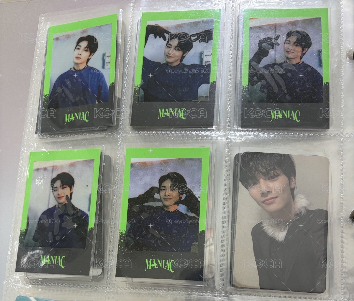 SKZ 2nd 世巡 滿額卡 寅 黑版一套