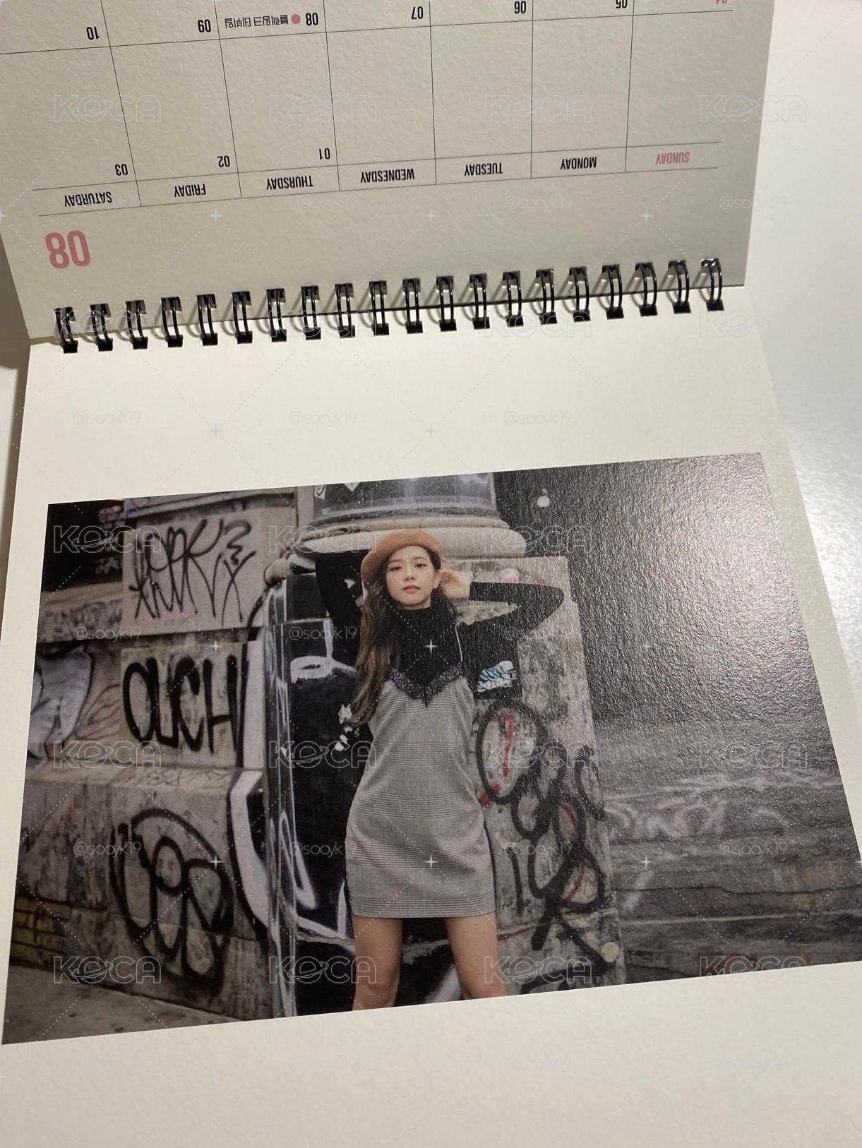 BLACKPINK 2019年曆