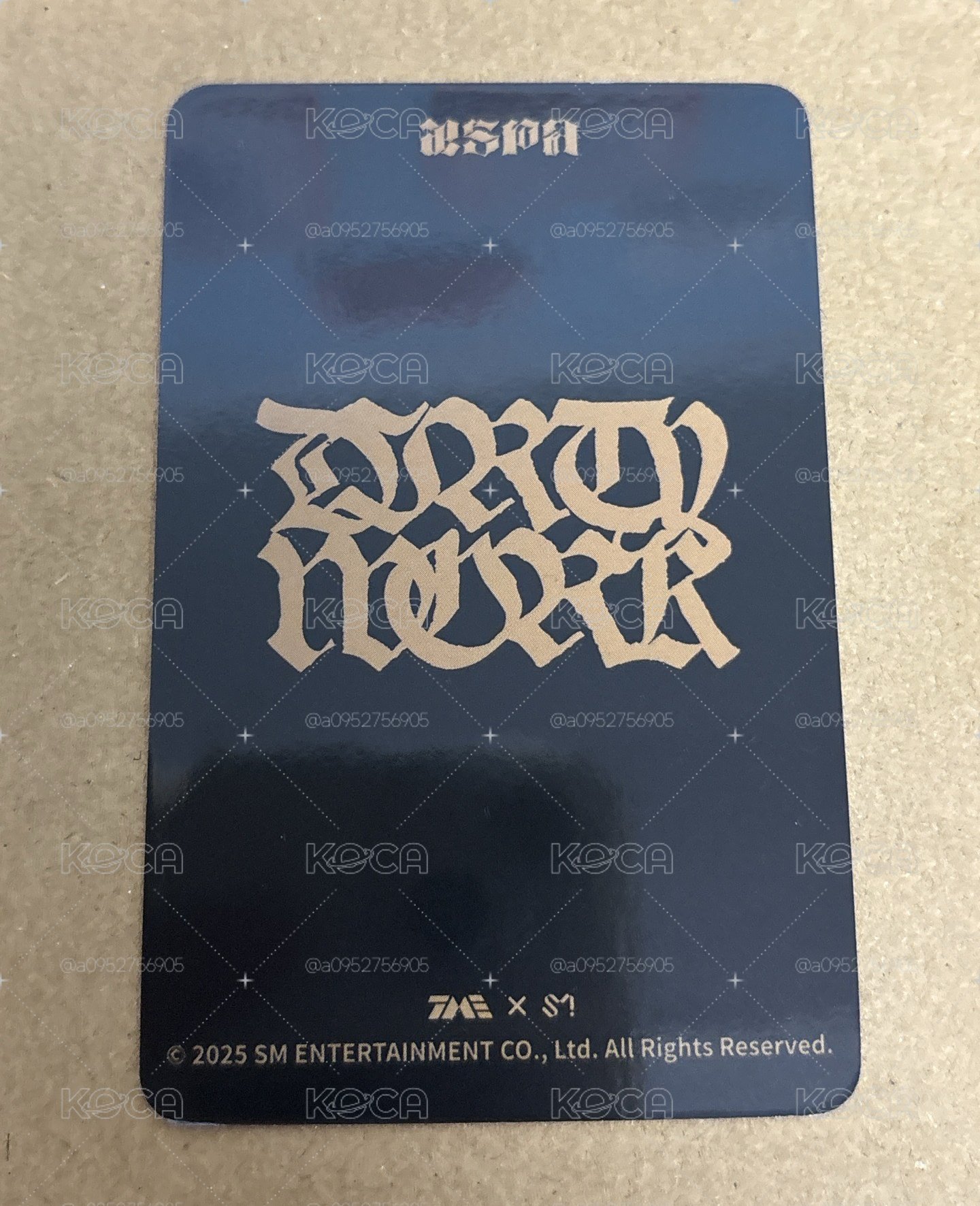 Dirty Work QQ音樂 星光卡 二星冬