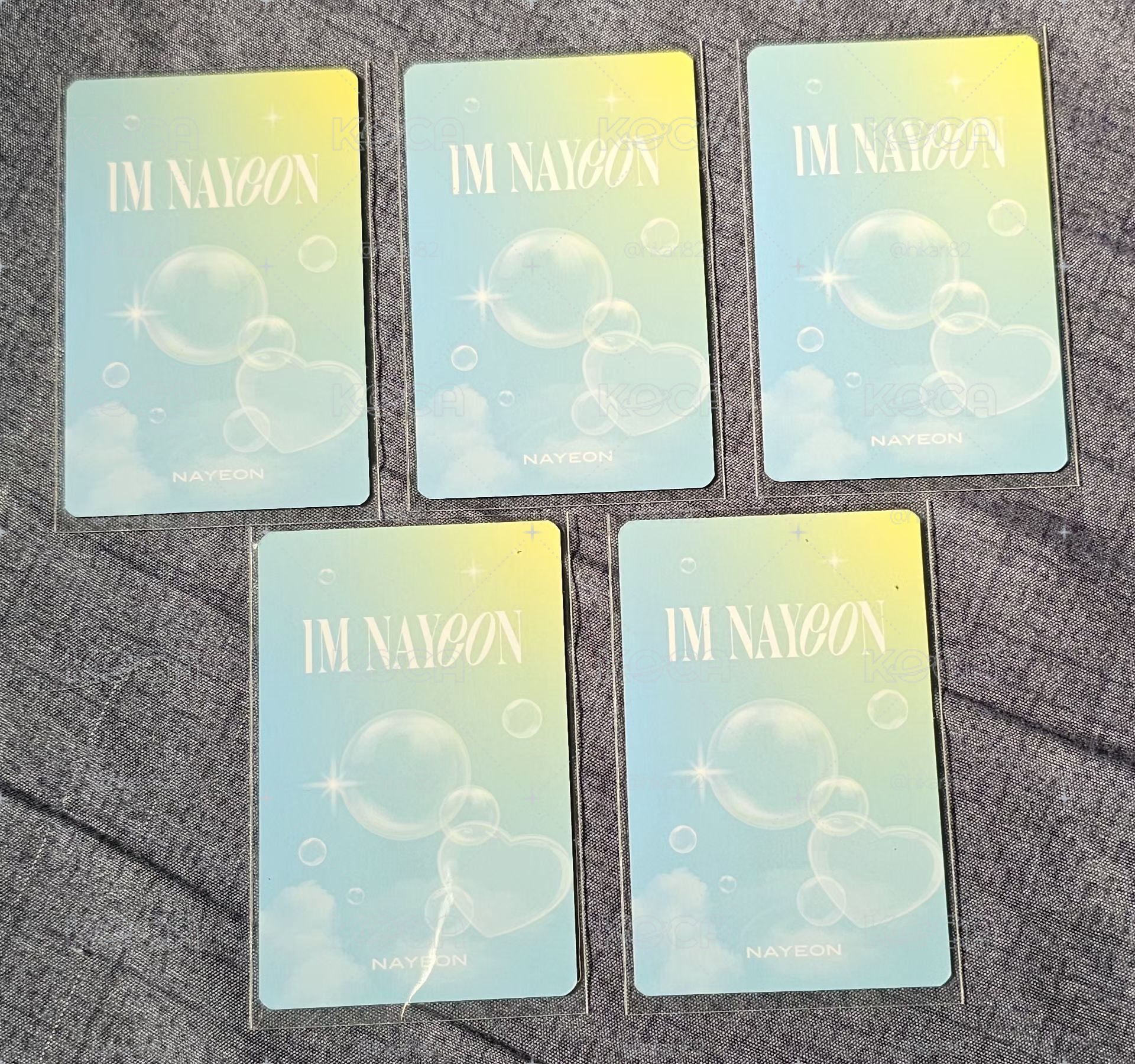 TWICE IM NAYEON卡冊＆卡冊卡