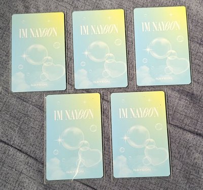 TWICE IM NAYEON卡冊＆卡冊卡