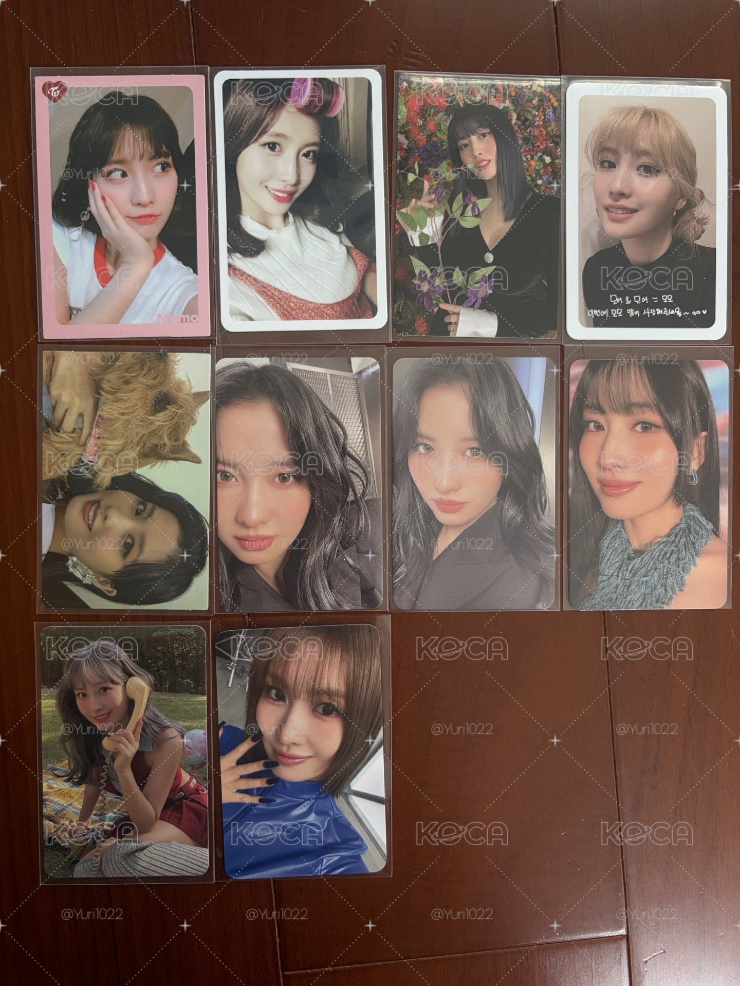 TWICE MOMO小卡 10張