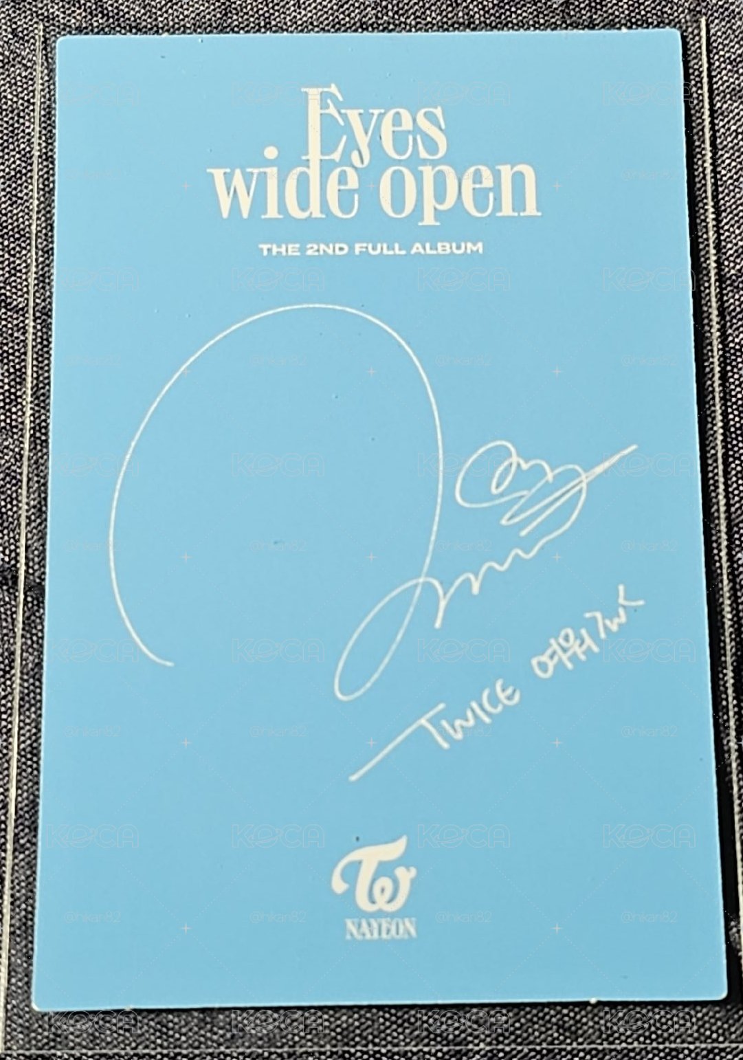 TWICE Eyes Wide Open NAYEON 