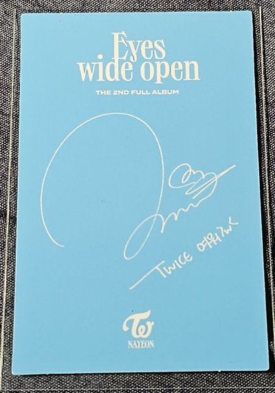 TWICE Eyes Wide Open NAYEON 