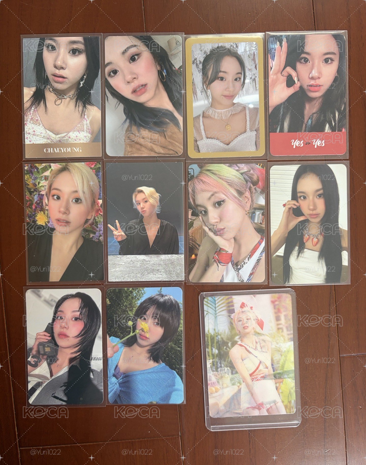TWICE 彩瑛小卡 11張