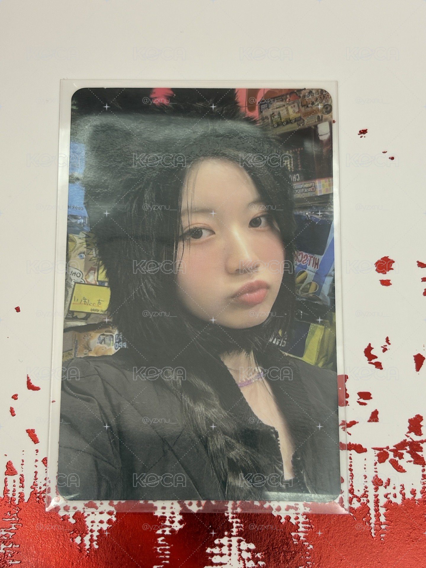 BABYMONS7ER yg 特典卡 單封預售禮 ver.A