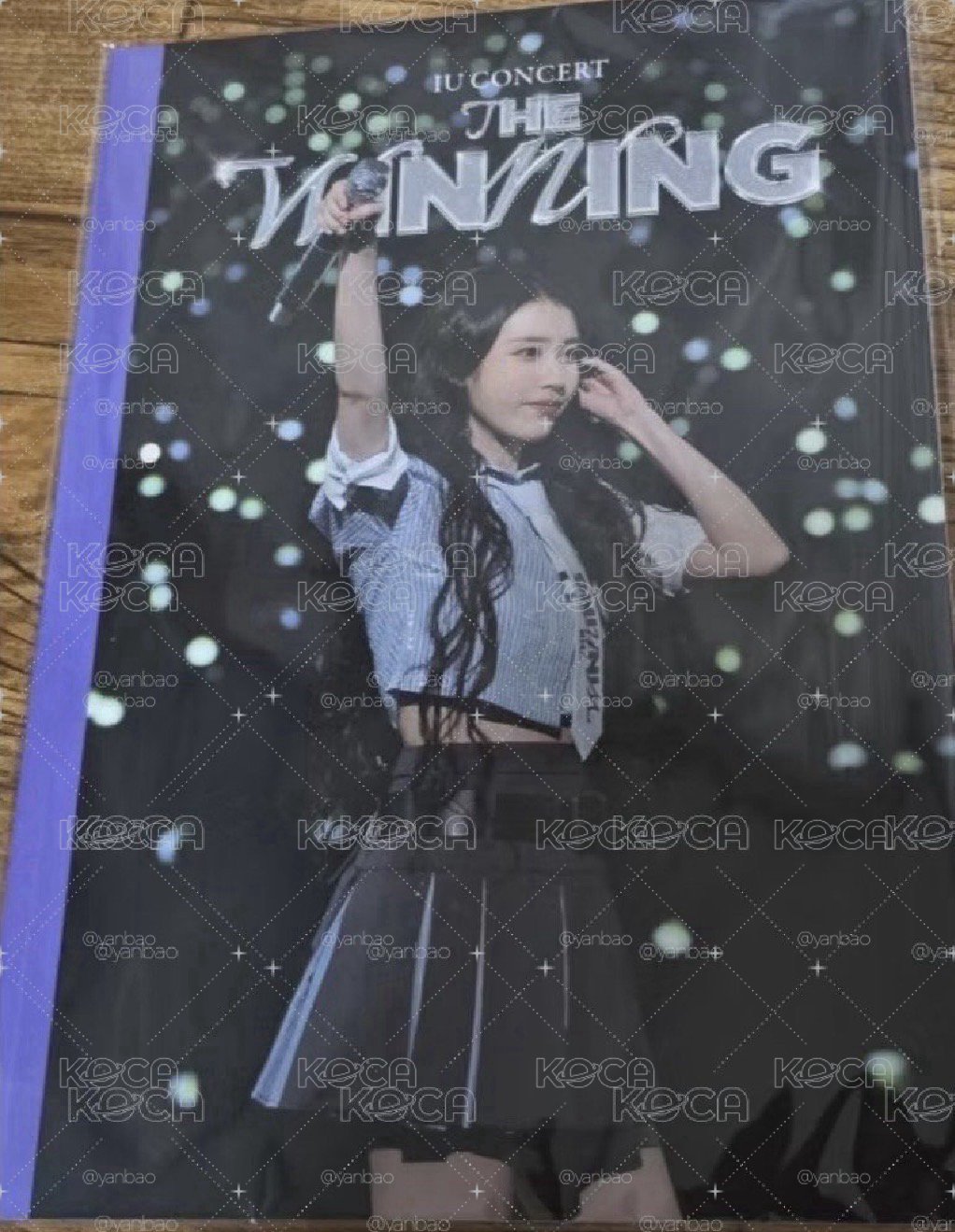 IU《The Winning》CGV 筆記本📒（麥克風）