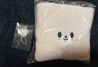 寅毛巾+愛心吊飾