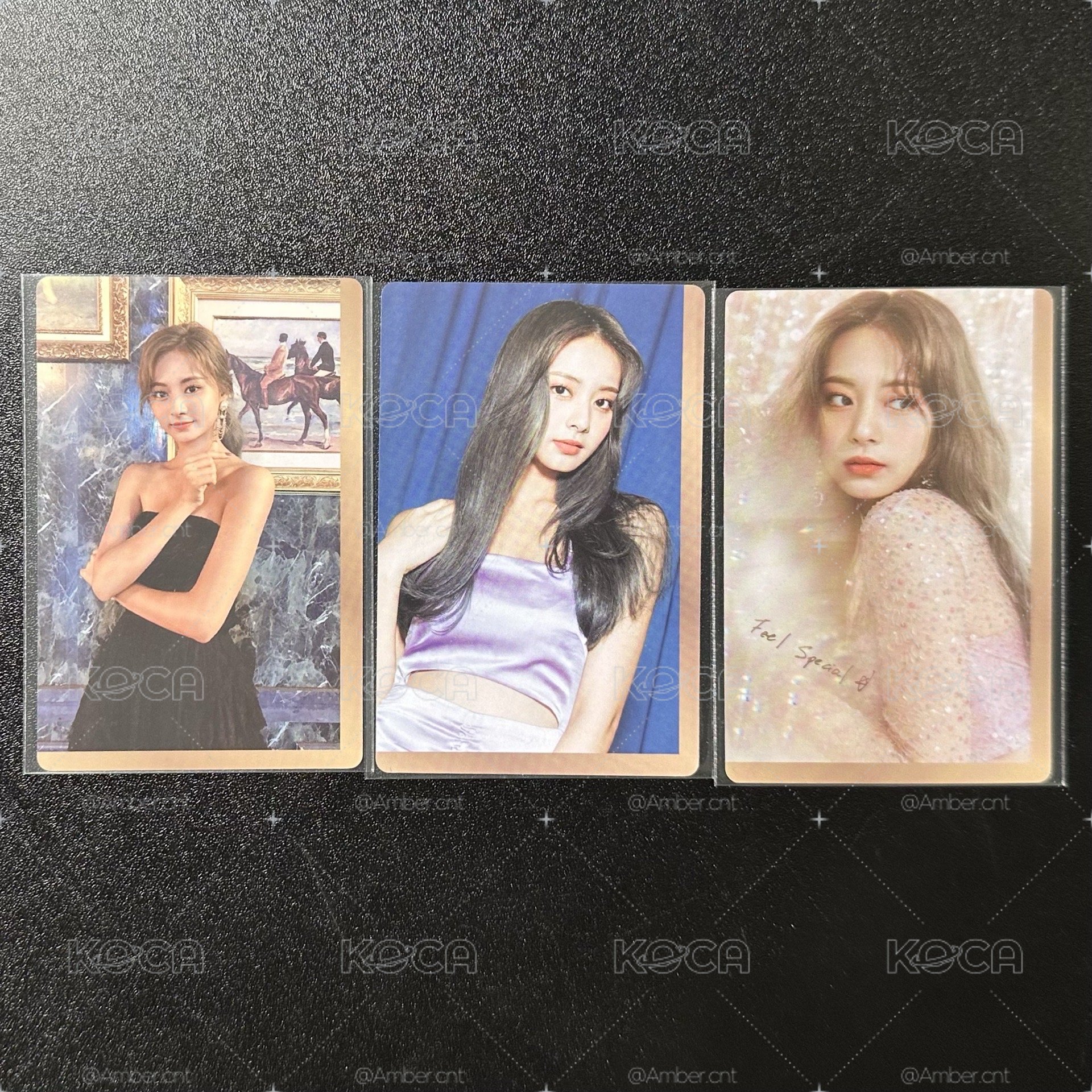 TWICE Tzuyu feel special 小卡盤💙