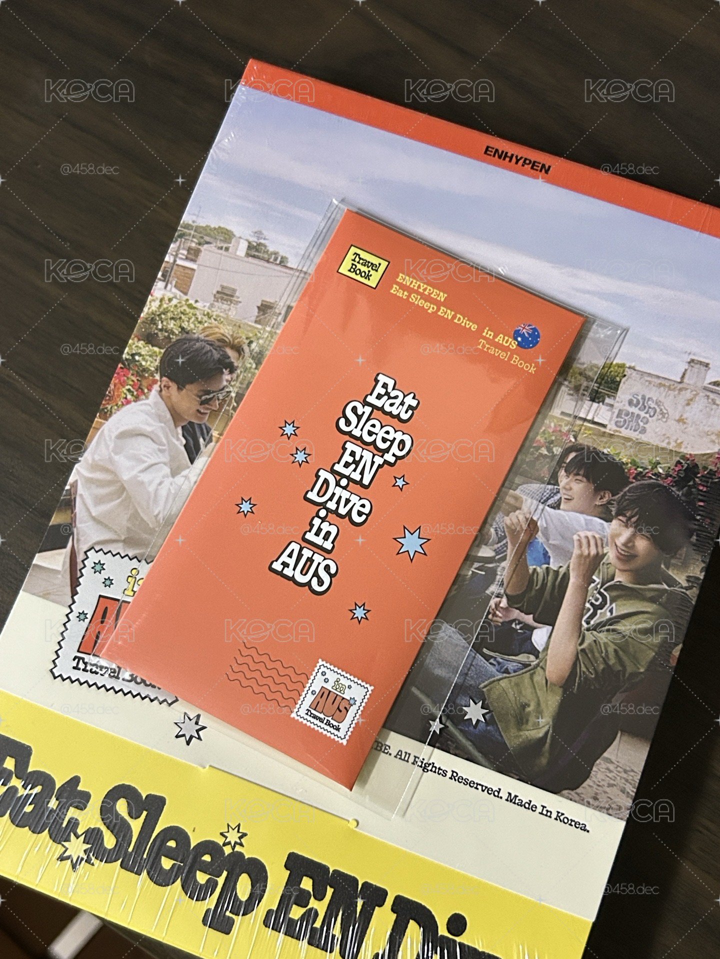 （現貨有特典）ENHYPEN澳洲旅遊寫真書組