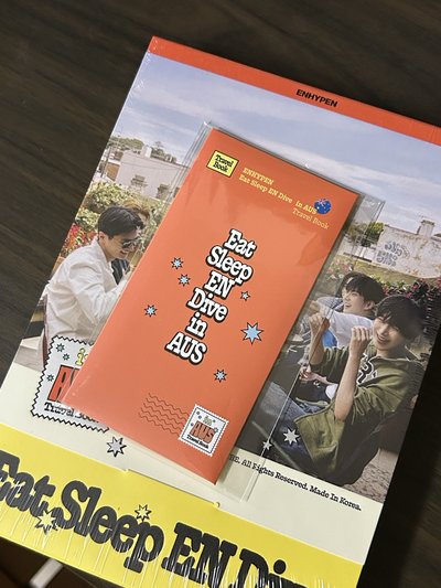 （現貨有特典）ENHYPEN澳洲旅遊寫真書組