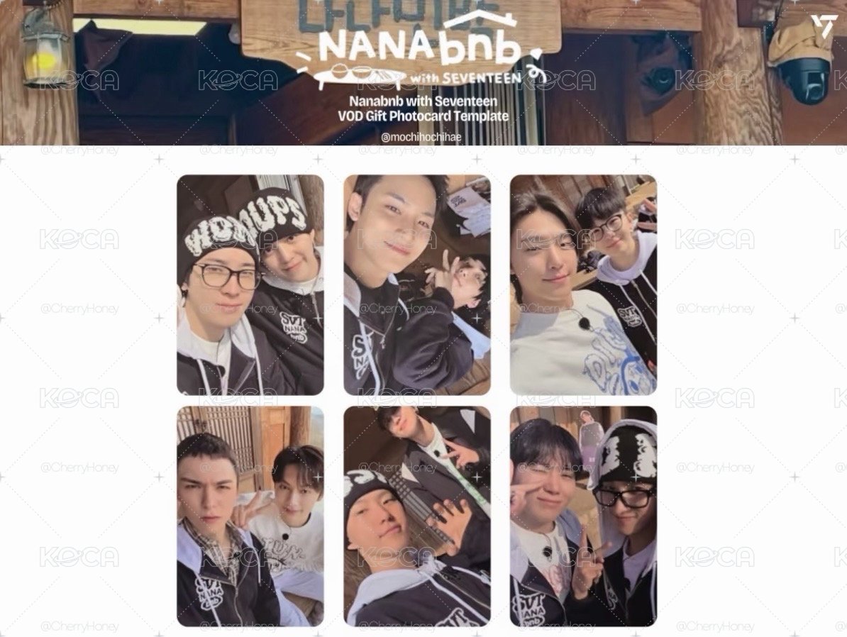 nana bnb vod特典 小卡一套未拆