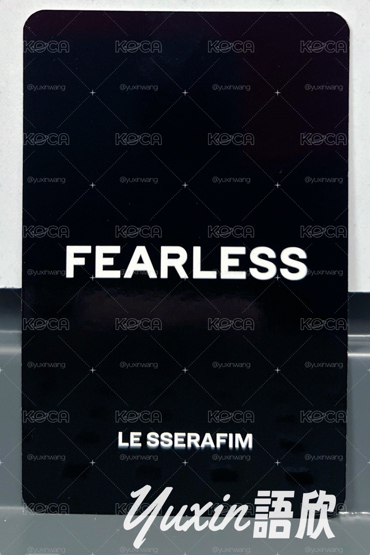 現貨✅ LE SSERAFIM 櫻花 FEARLESS 專輯 KTOWN4U 特典 小卡