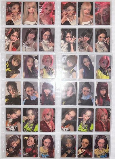 共153張BM卡和一本七空格卡冊的大盤