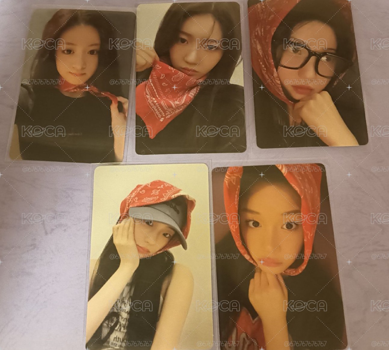 共153張BM卡和一本七空格卡冊的大盤