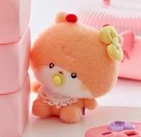 minini baby 坐姿 娃娃玩偶 