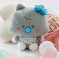 minini baby 坐姿 娃娃玩偶 