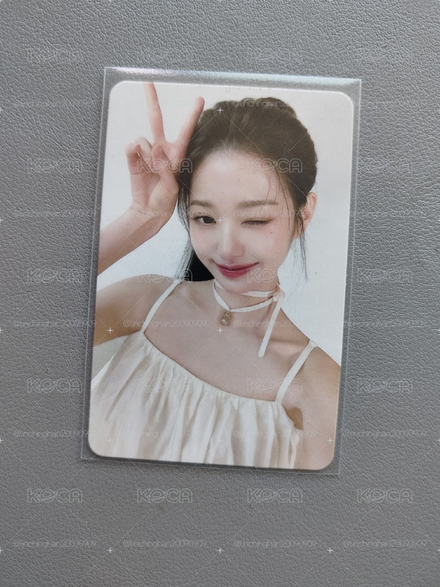 Wonyoung amuse 代言卡