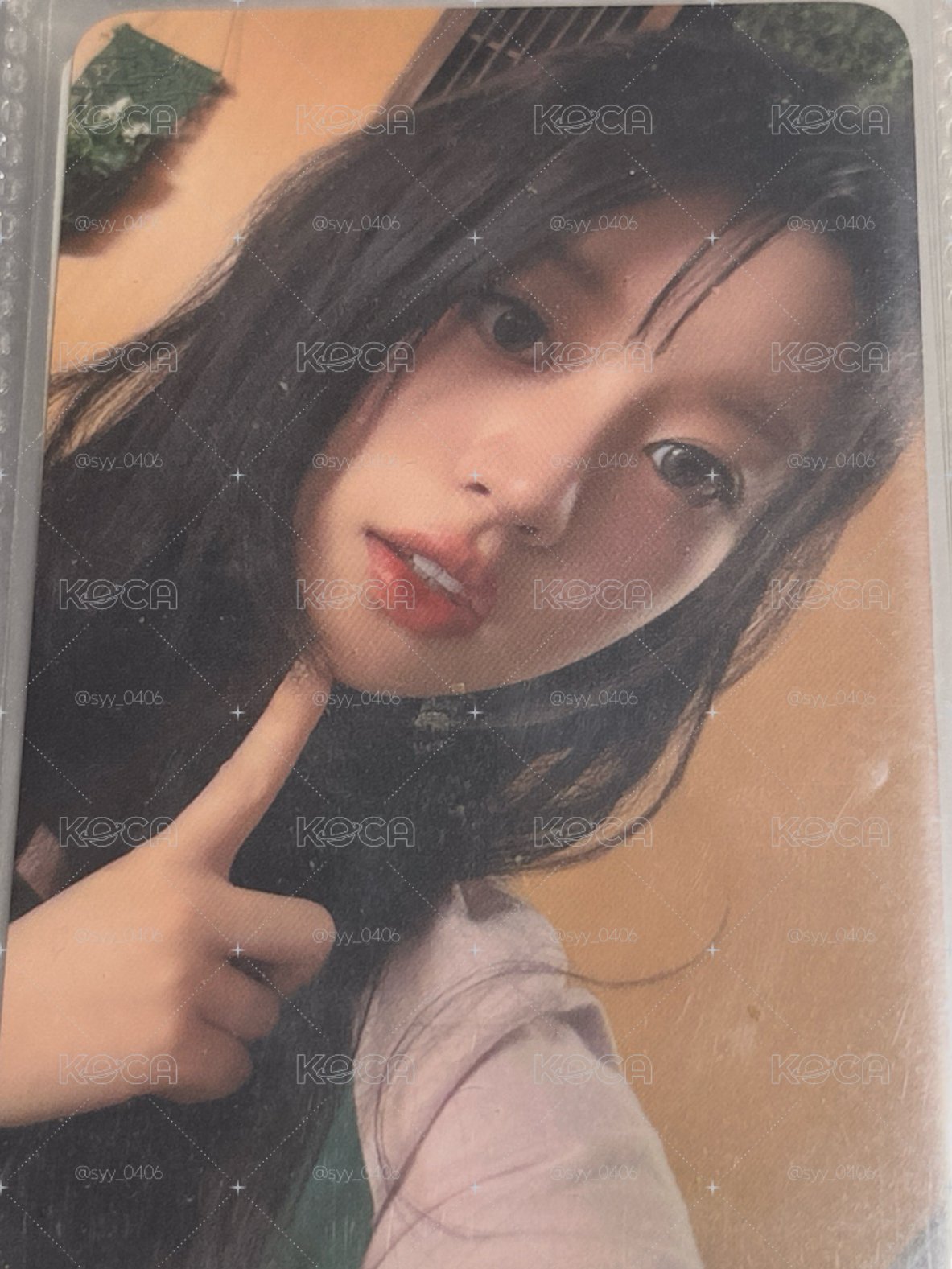 Minju SUPER REAL ME mp 簽售卡 
