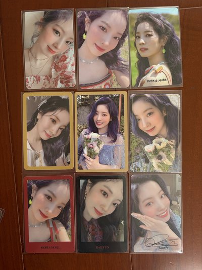 TWICE 多賢 M&M 小卡 9張