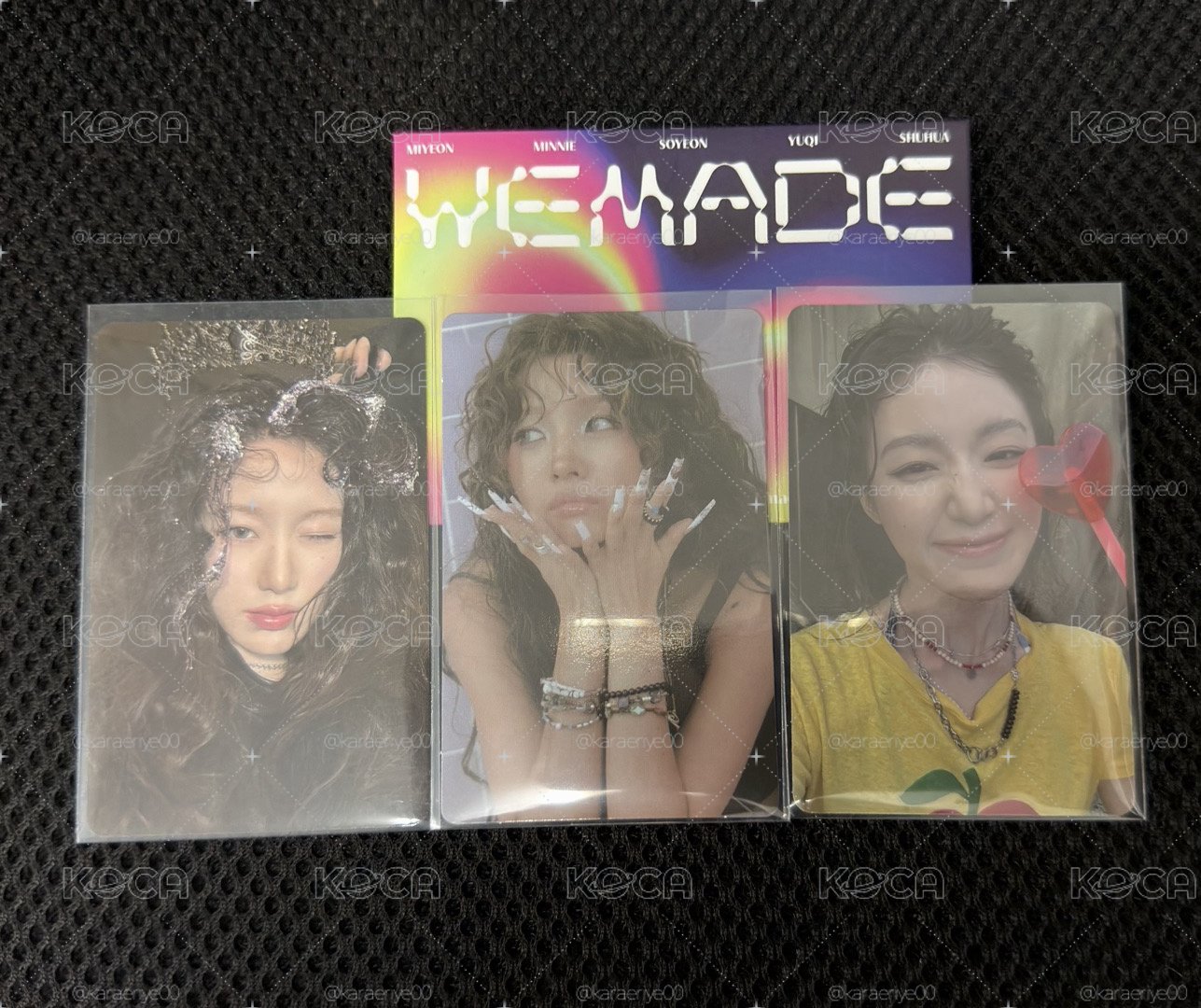 i-dle we made poca ver.未掃電子專 蘋果舒打