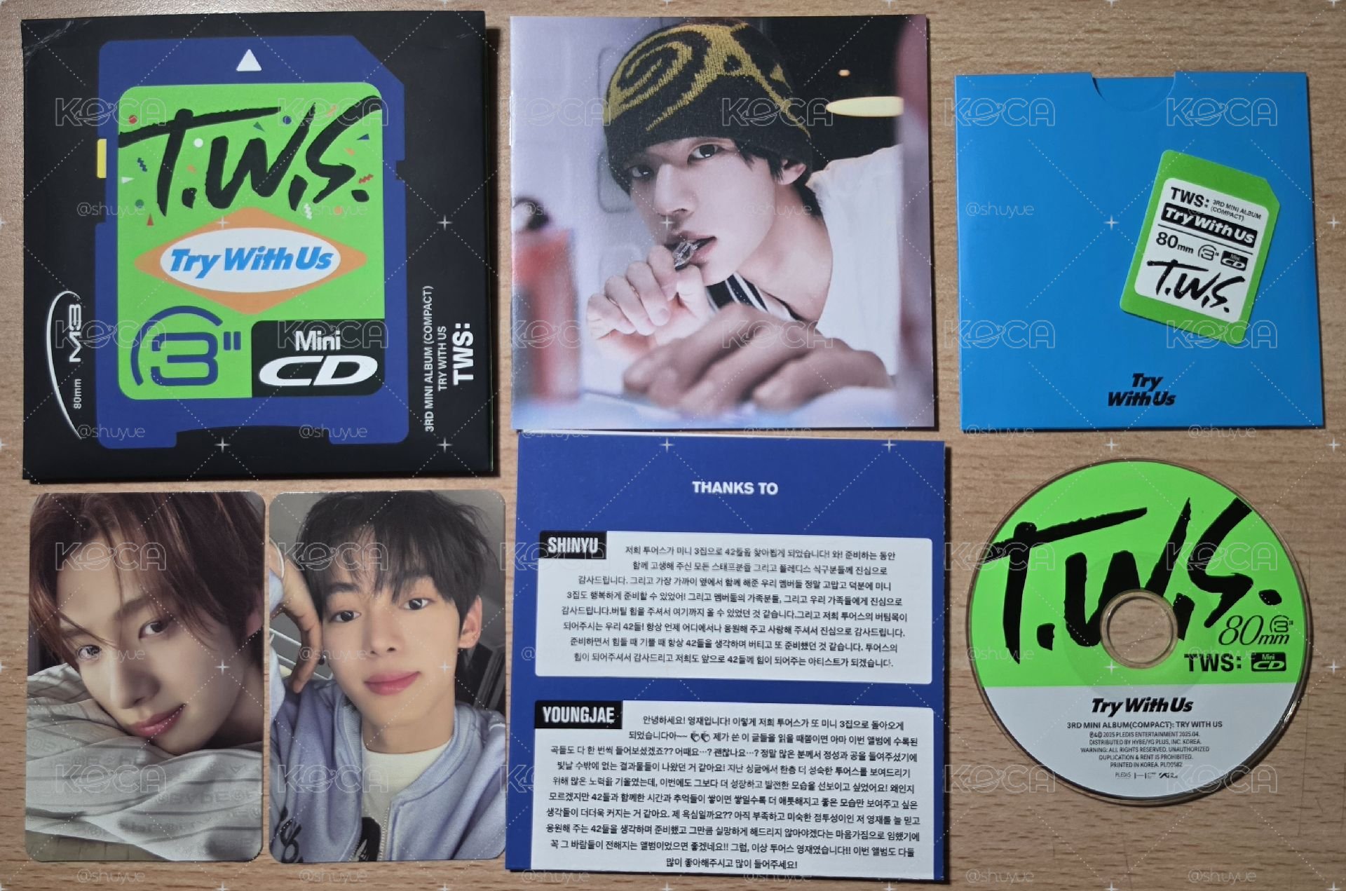 TRY WITH US 專輯 Compact ver. 全專