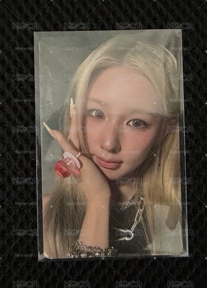i-dle we made wvs 薇娟 特典卡