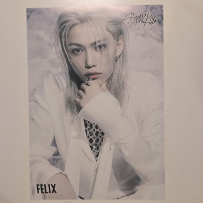 ✔️Stray Kids GIANT 塔店通路 隨機成員 寫真宣傳海報🐥🦊Felix 菲菲 I.N 精寅