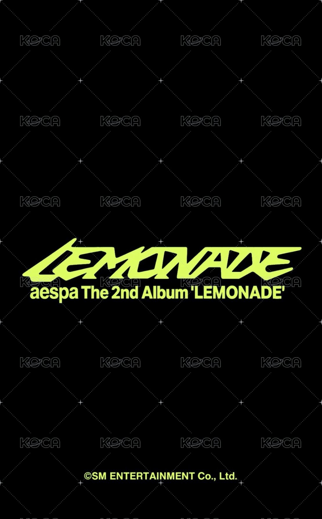 LEMONADE k4 簽售卡  背面
