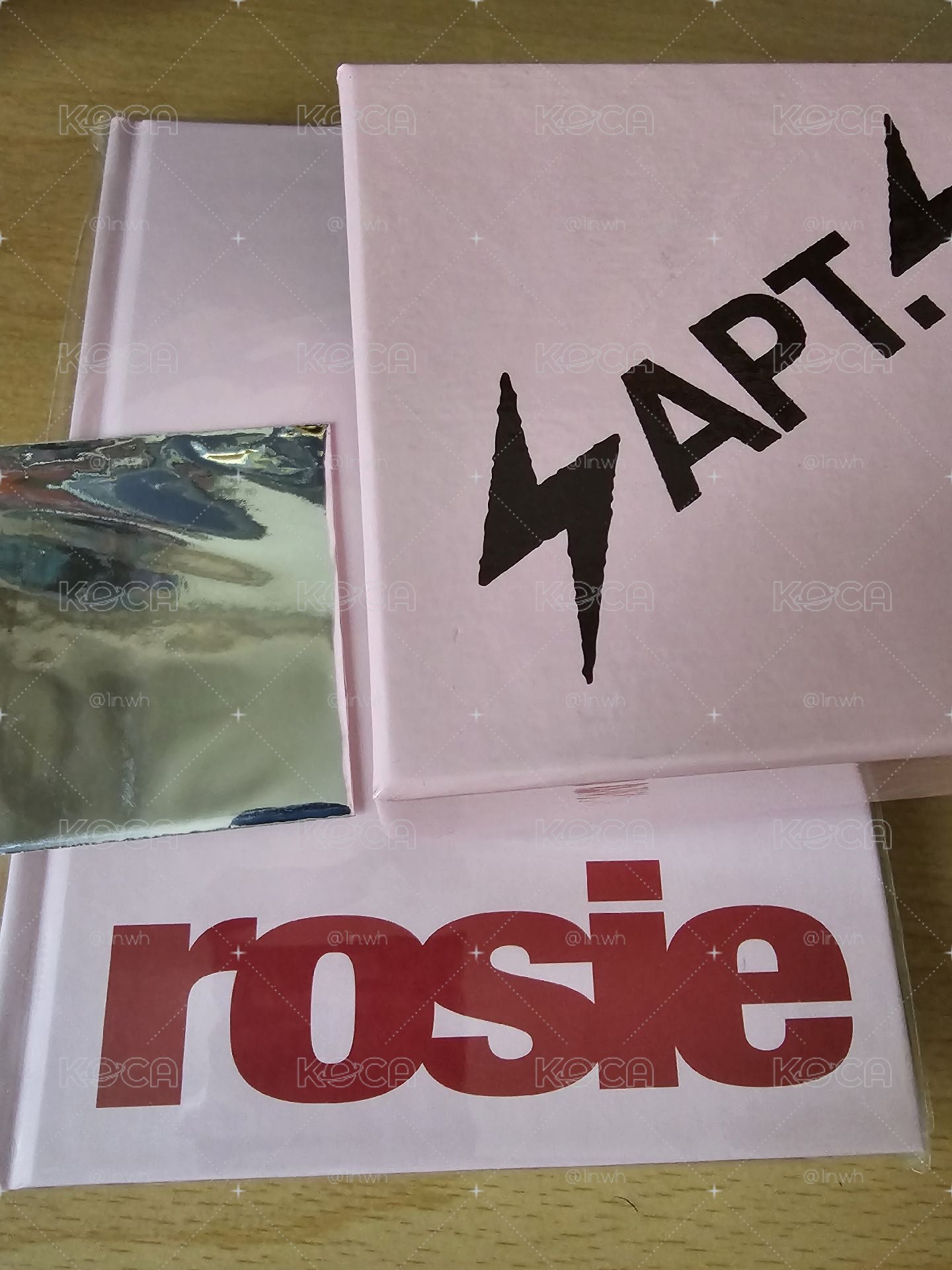 Rosé 酒杯A款（閃電） 日記本