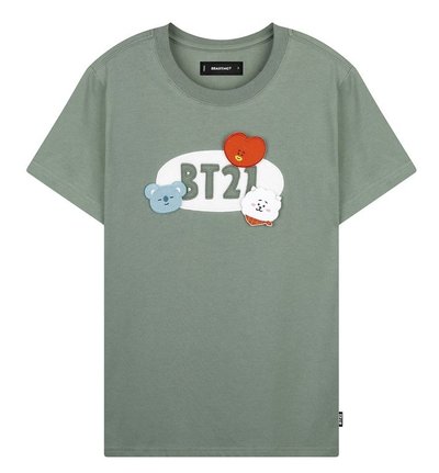 Beastinct BT21 THE GREEN PLANET 短袖T恤 S  全新未拆