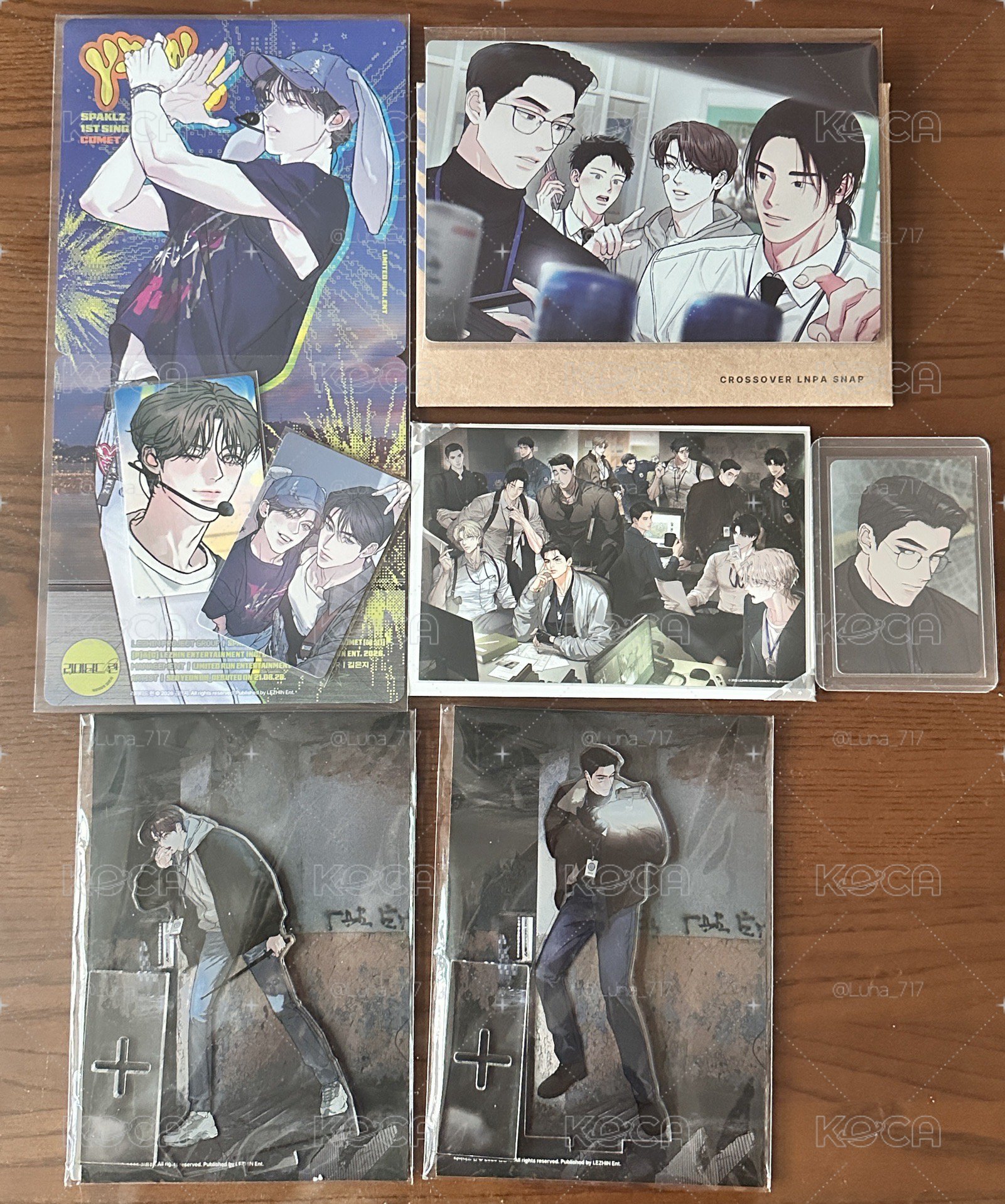 2025 & 2026 lezhin Limited run 組合包
