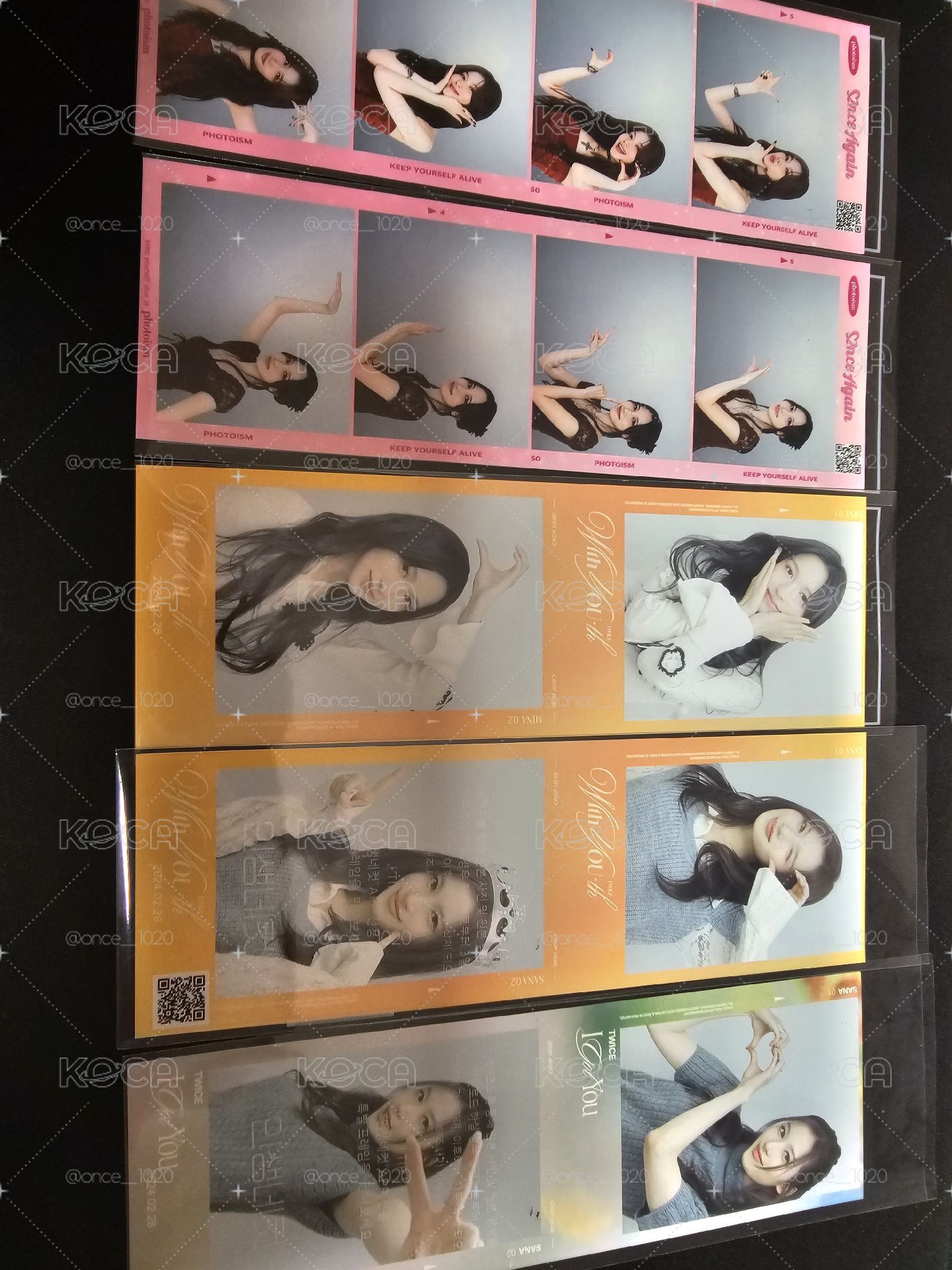 SANA MINA PHOTOISM 一張150