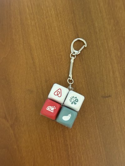 CORTIS AirBnb 鑰匙圈＋兩張遊戲紙