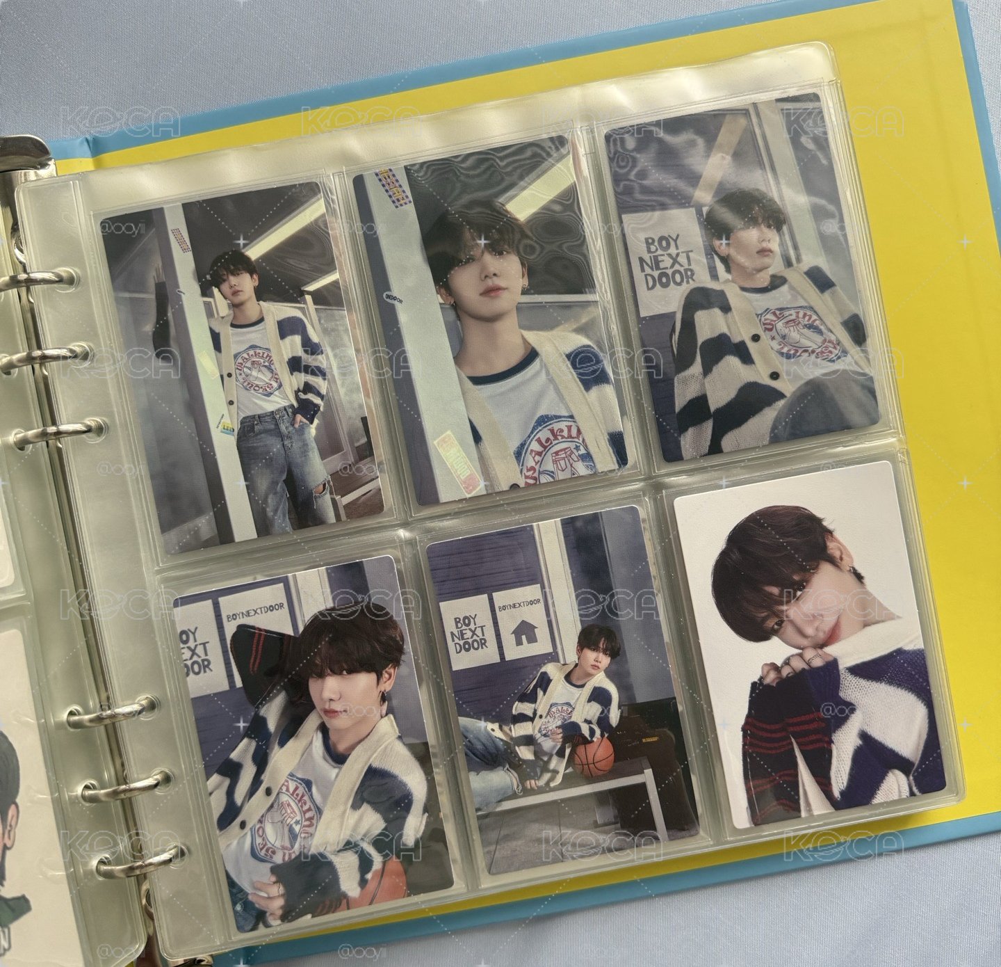 Boynextdoor 3隨機卡 6張畢業