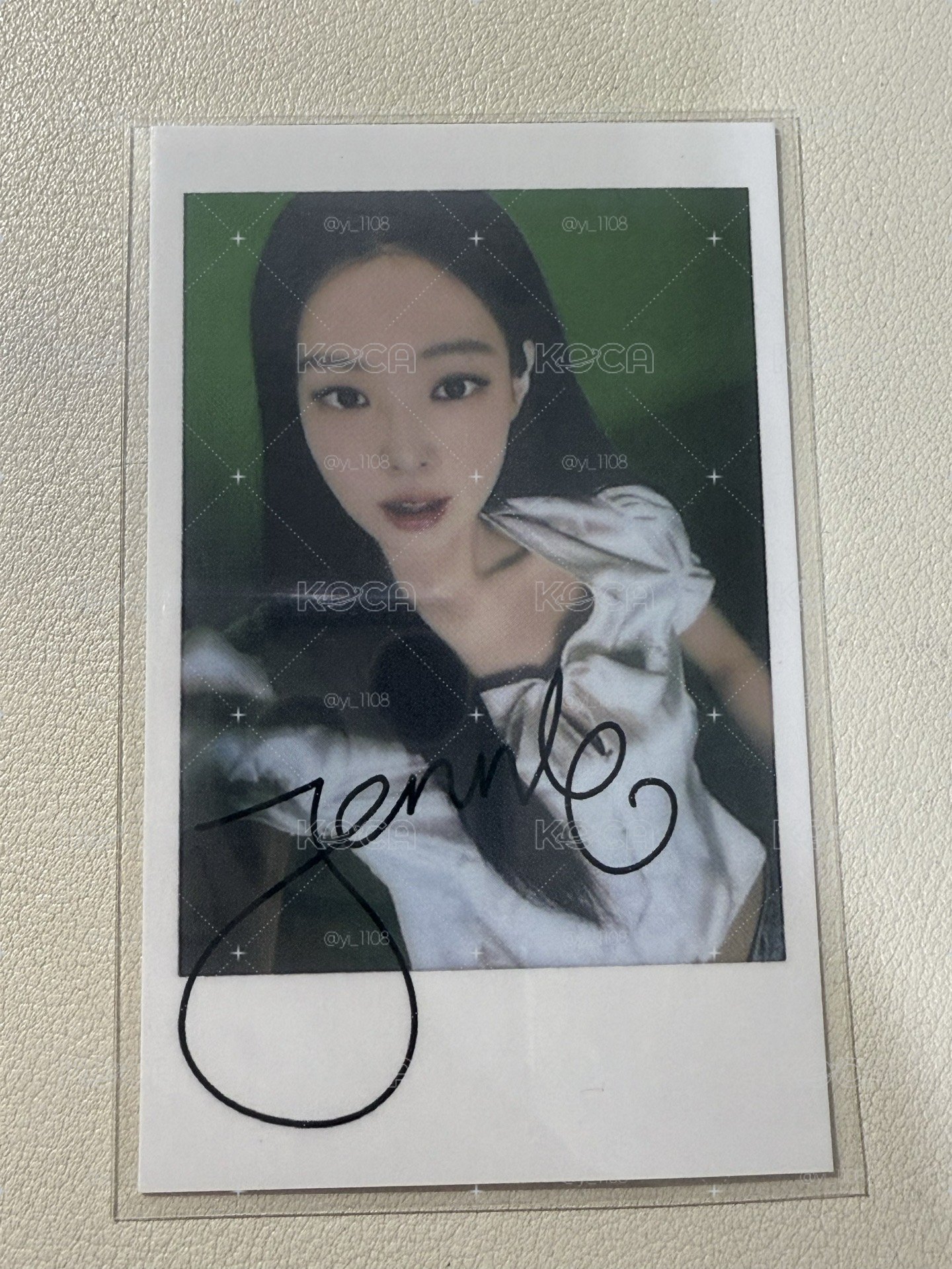 bptg 情人節 Jennie小卡 預售禮