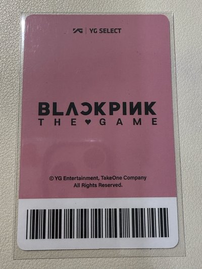 bptg 特典卡 jisoo