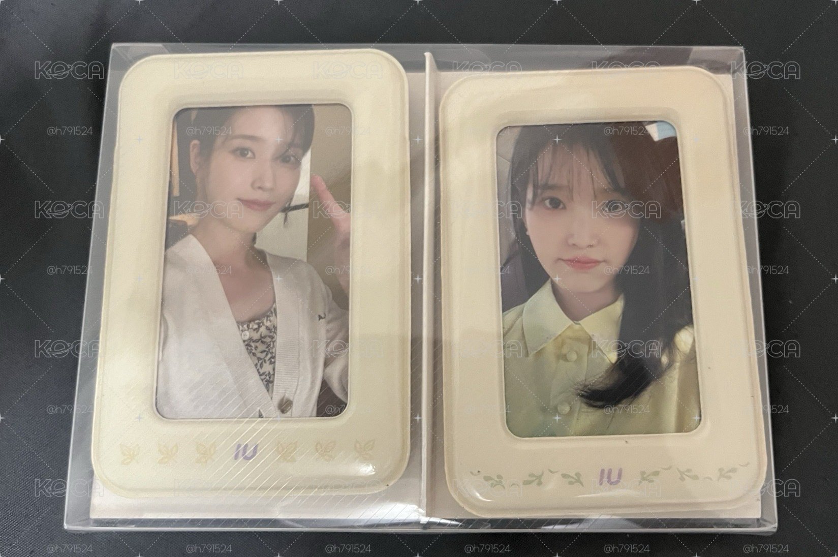 IU 李知恩 五期周邊 立牌小卡組