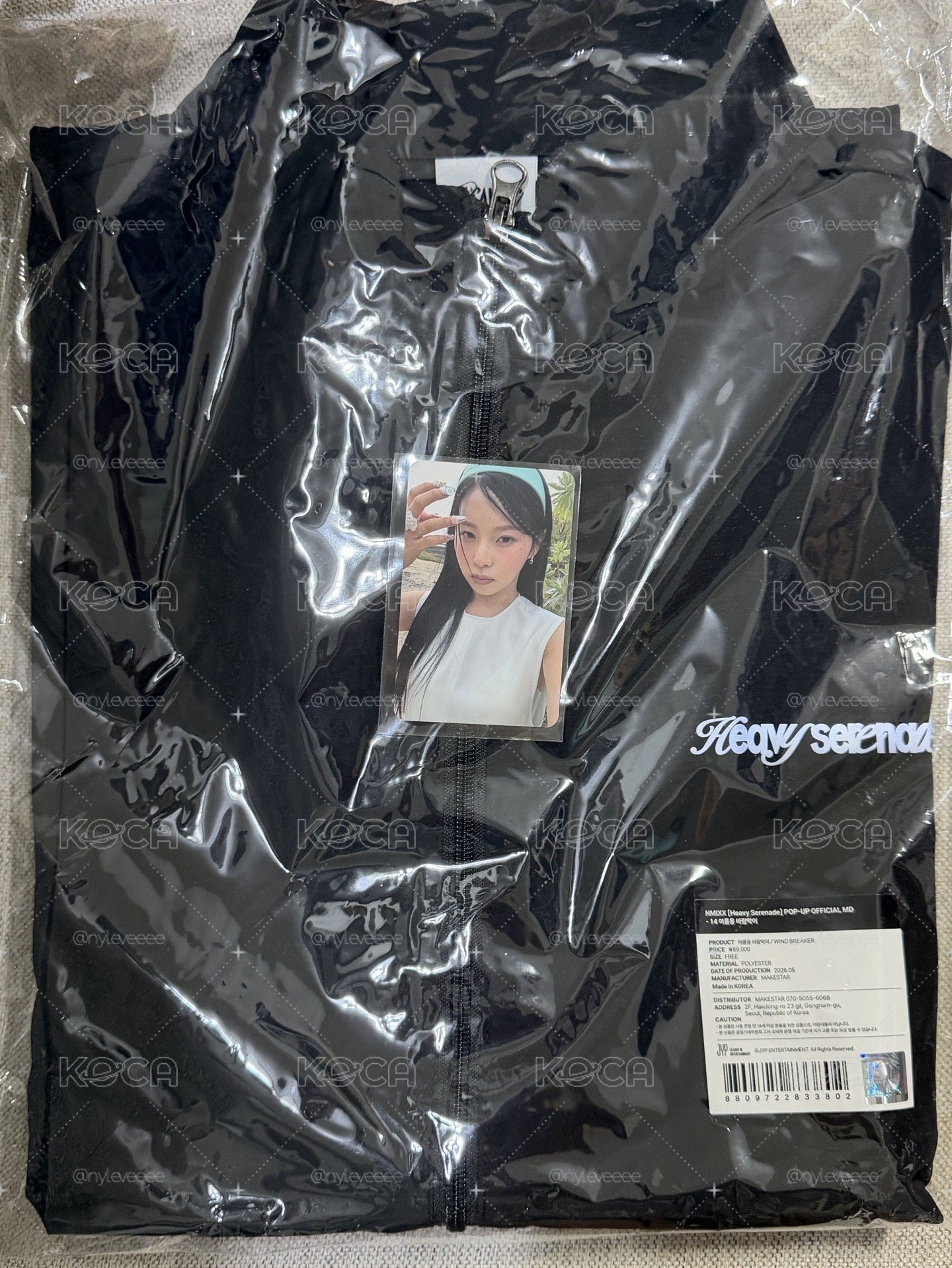 風衣全新未拆含小卡