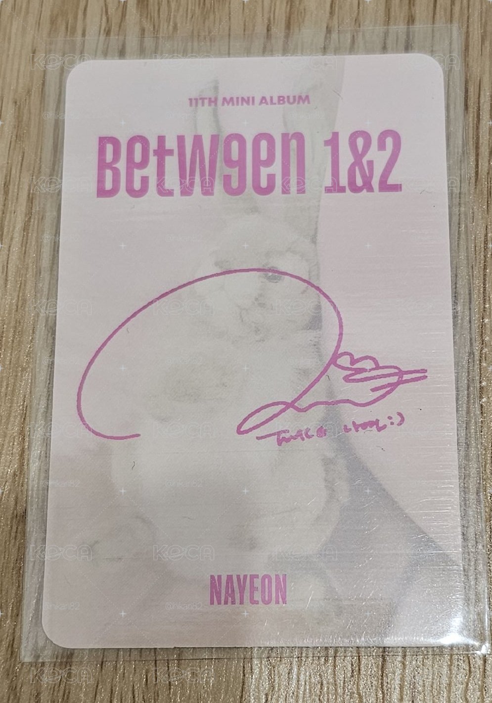TWICE BETWEEN 1&2 NAYEON 