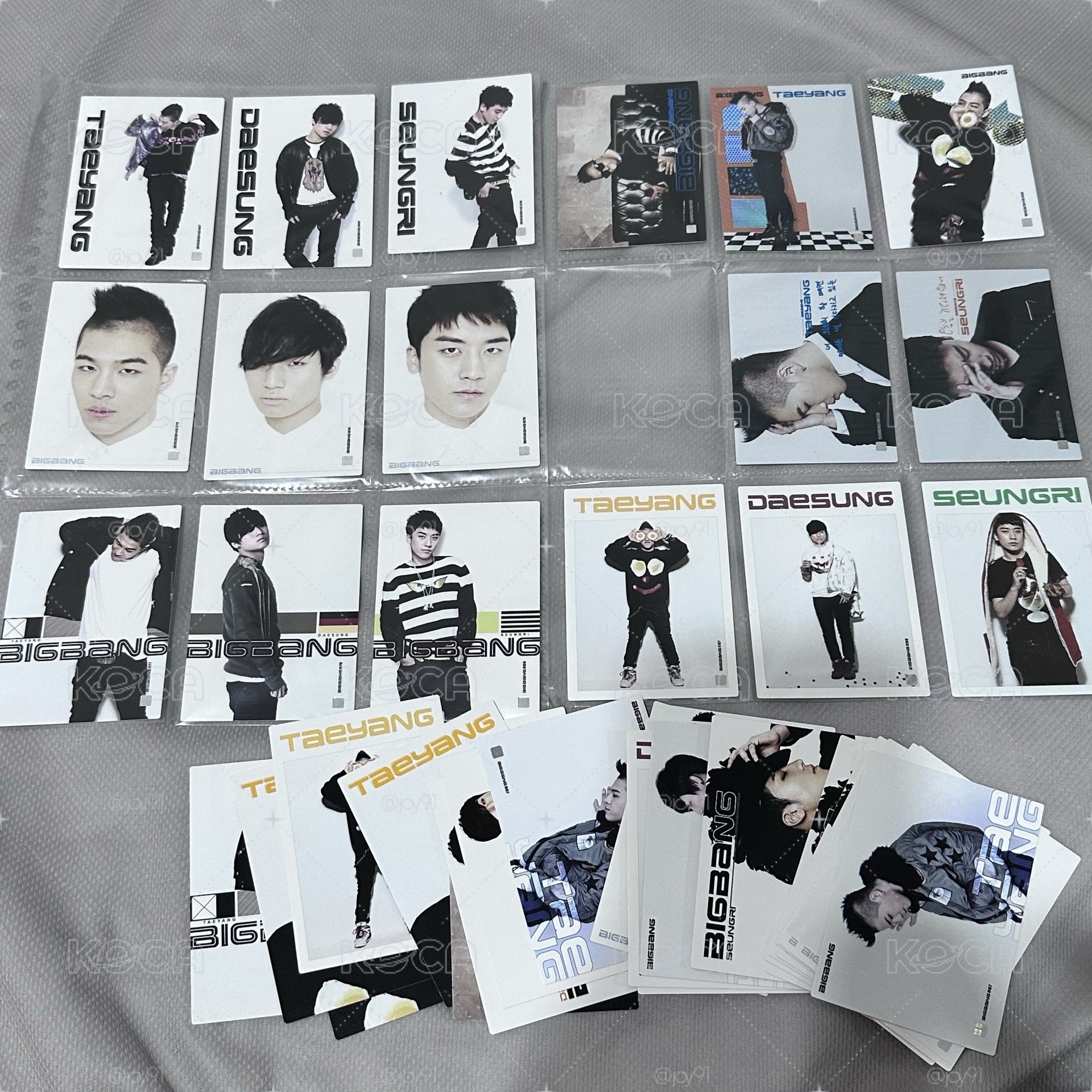 BIGBANG COLLECTION CARD骷髏卡