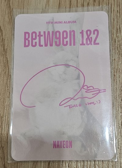 TWICE BETWEEN 1&2 NAYEON 