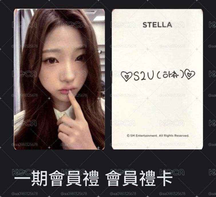 stella 一期會員禮