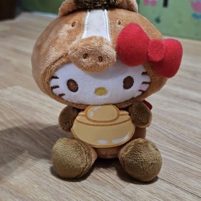馬年絨毛 吊飾 Kitty