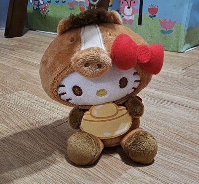 馬年絨毛 吊飾 Kitty