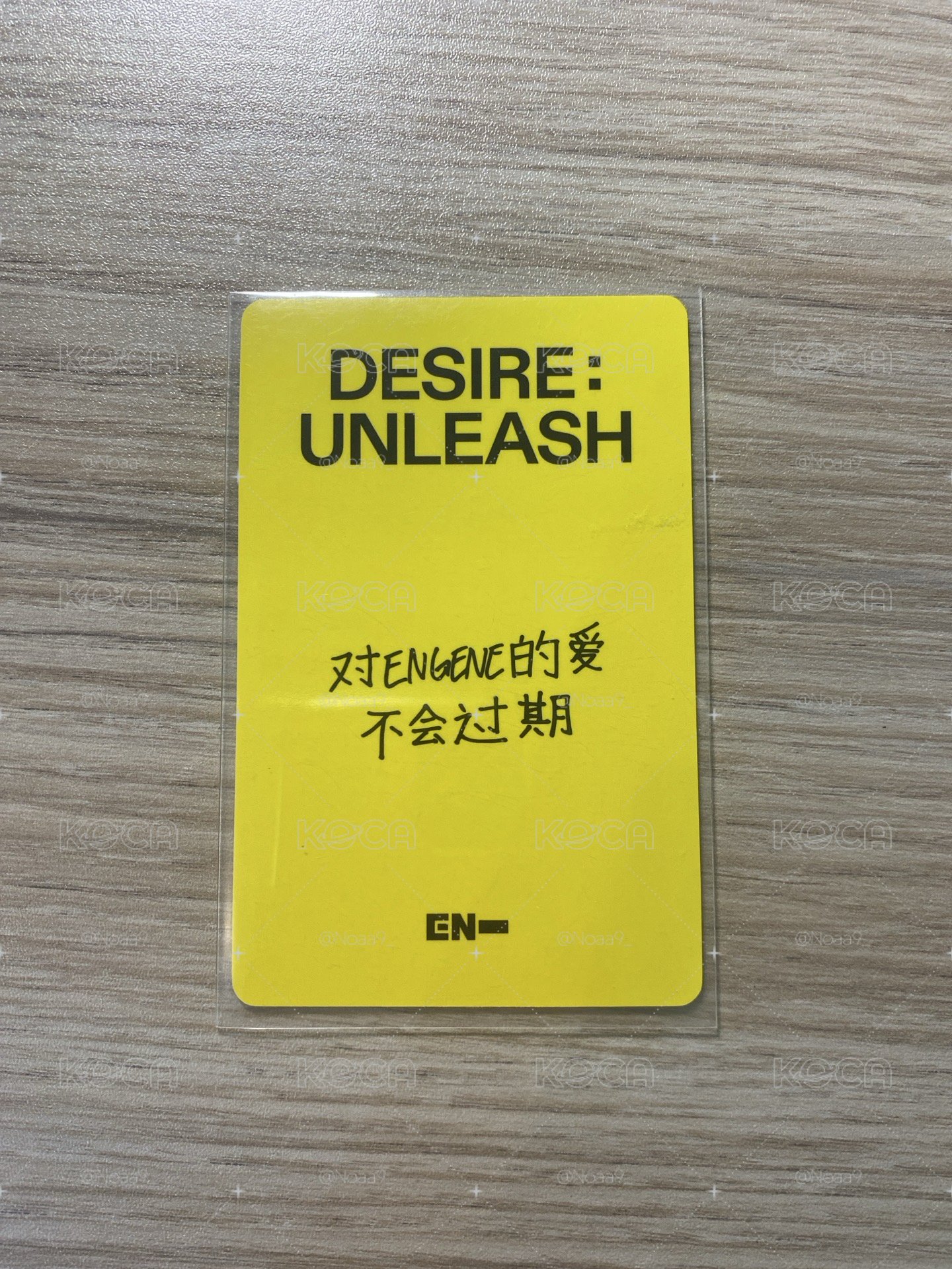 李羲承 迷六 yzy簽售卡 中背