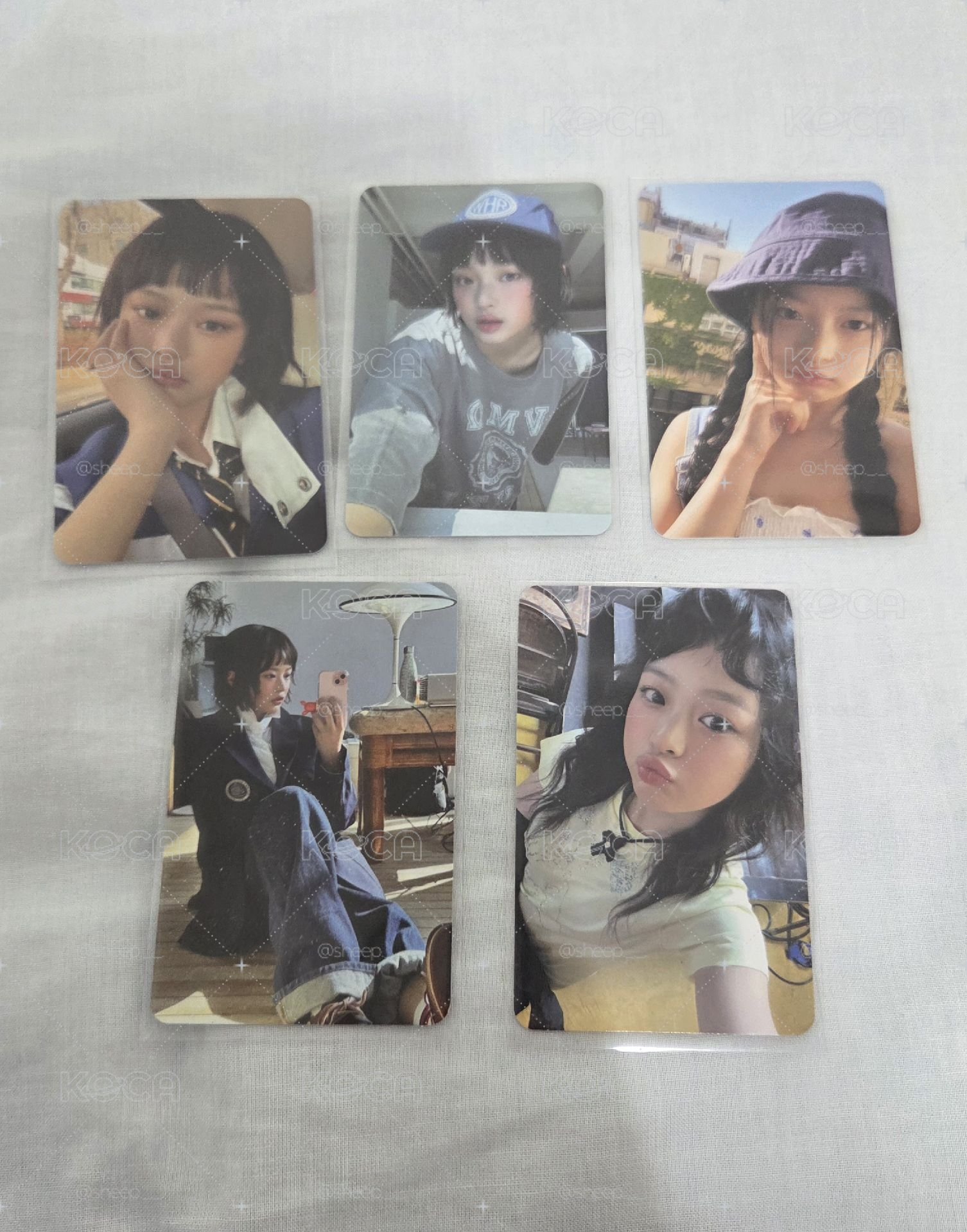 newjeans 全員小卡