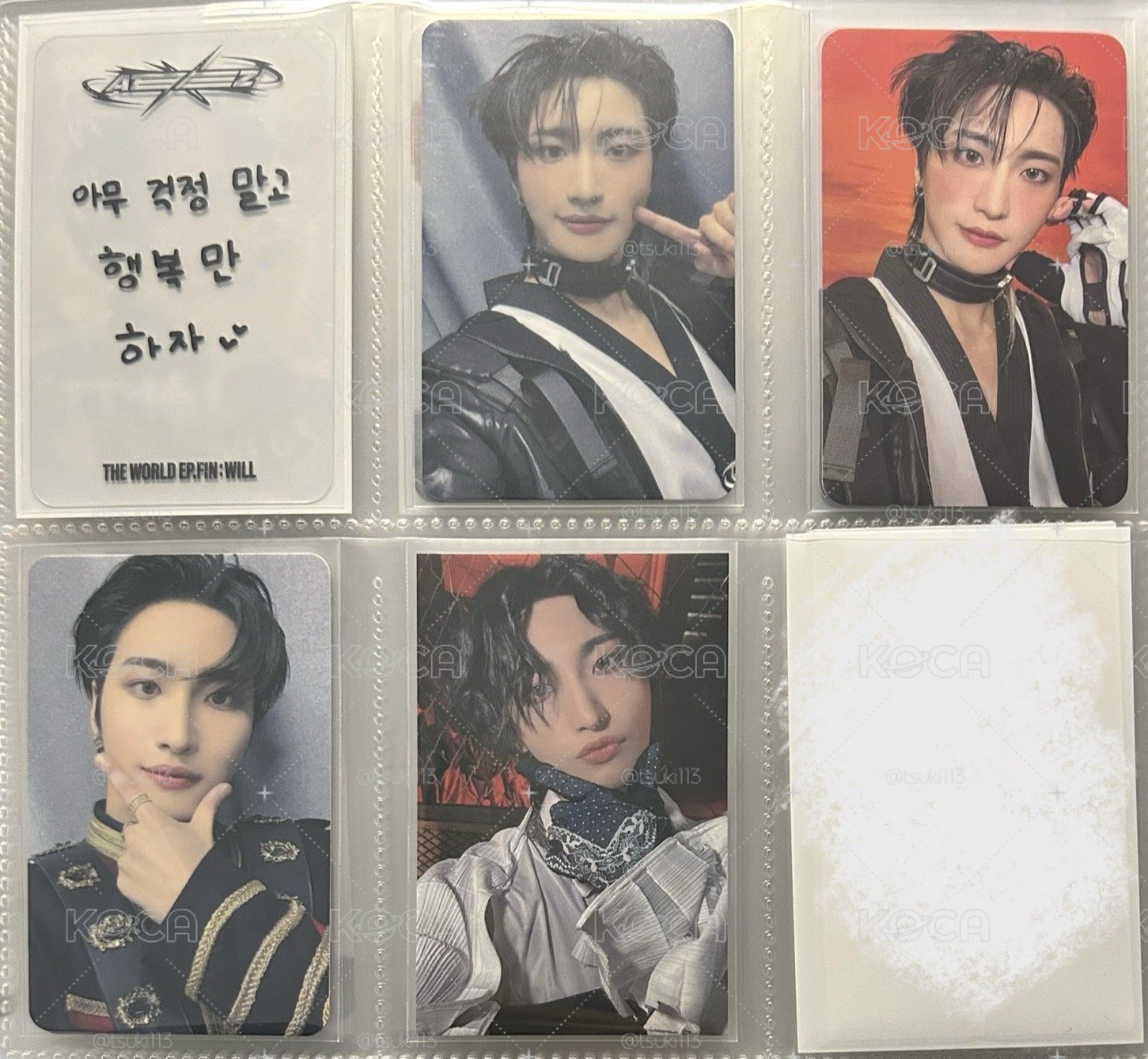 ATEEZ 朴星化 will大盤61張