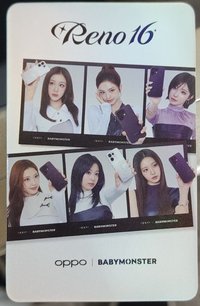 OPPO x BABYMONSTER 代言卡 
